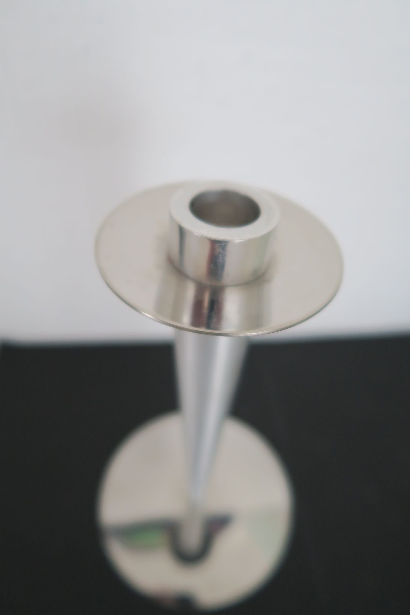 Bougeoir menu inox design 1990