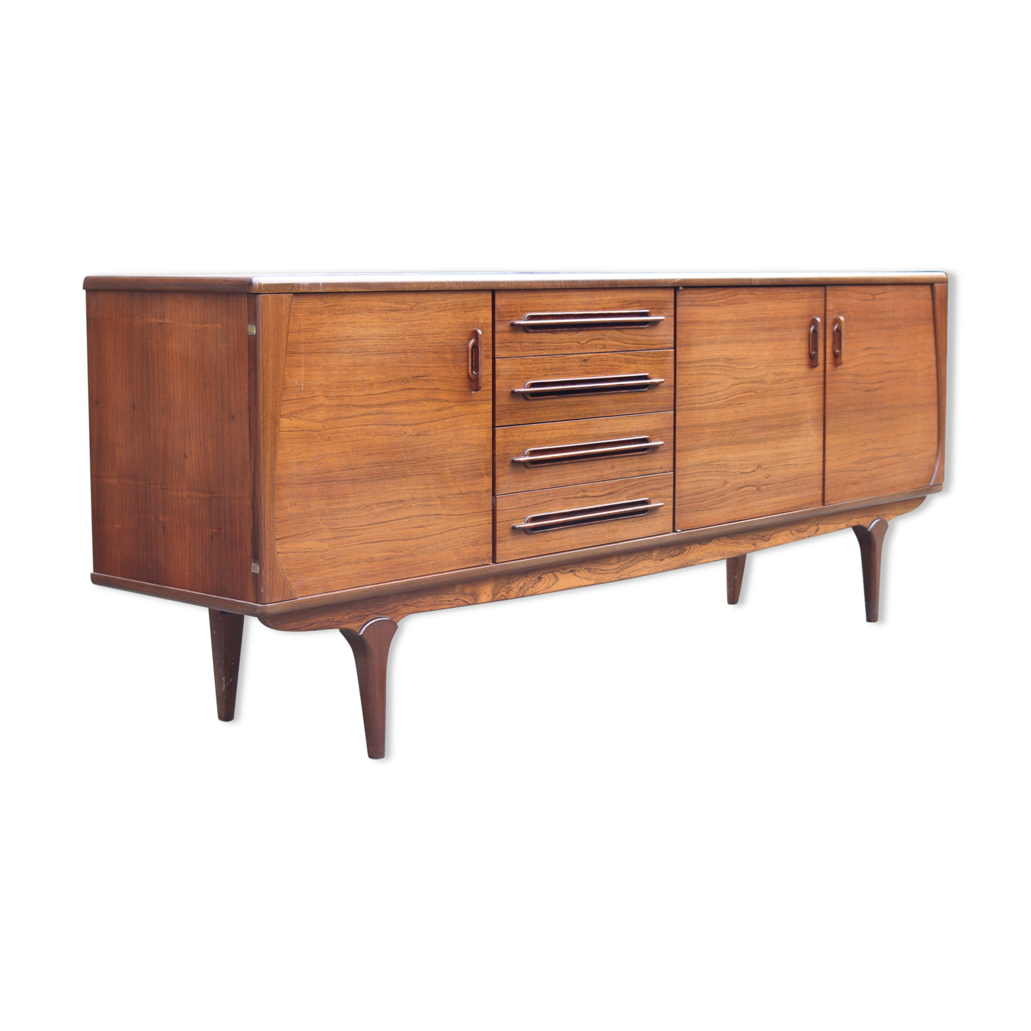 Enfilade in massive pallissandre 60s unifa edition