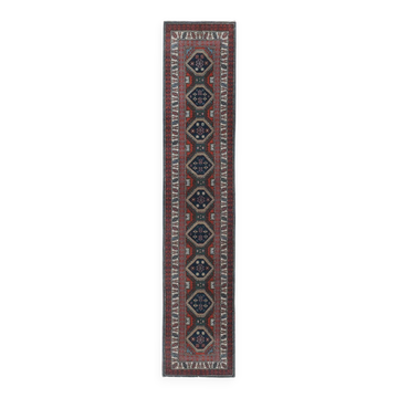 Tapis de couloir turc vintage