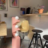 Axel Chay x Monoprix pink floor lamp