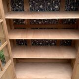 Parisian glass cabinet from La Samaritaine, 1960