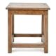 Square solid wood coffee table (63 x 59 x 59cm)