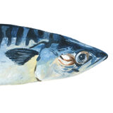 Roseline the mackerel, art print 20/30cm