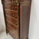 Napoleon III secretary in Louis XVI style made of mahogany, 19th century.