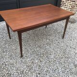 Scandinavian teak rap table