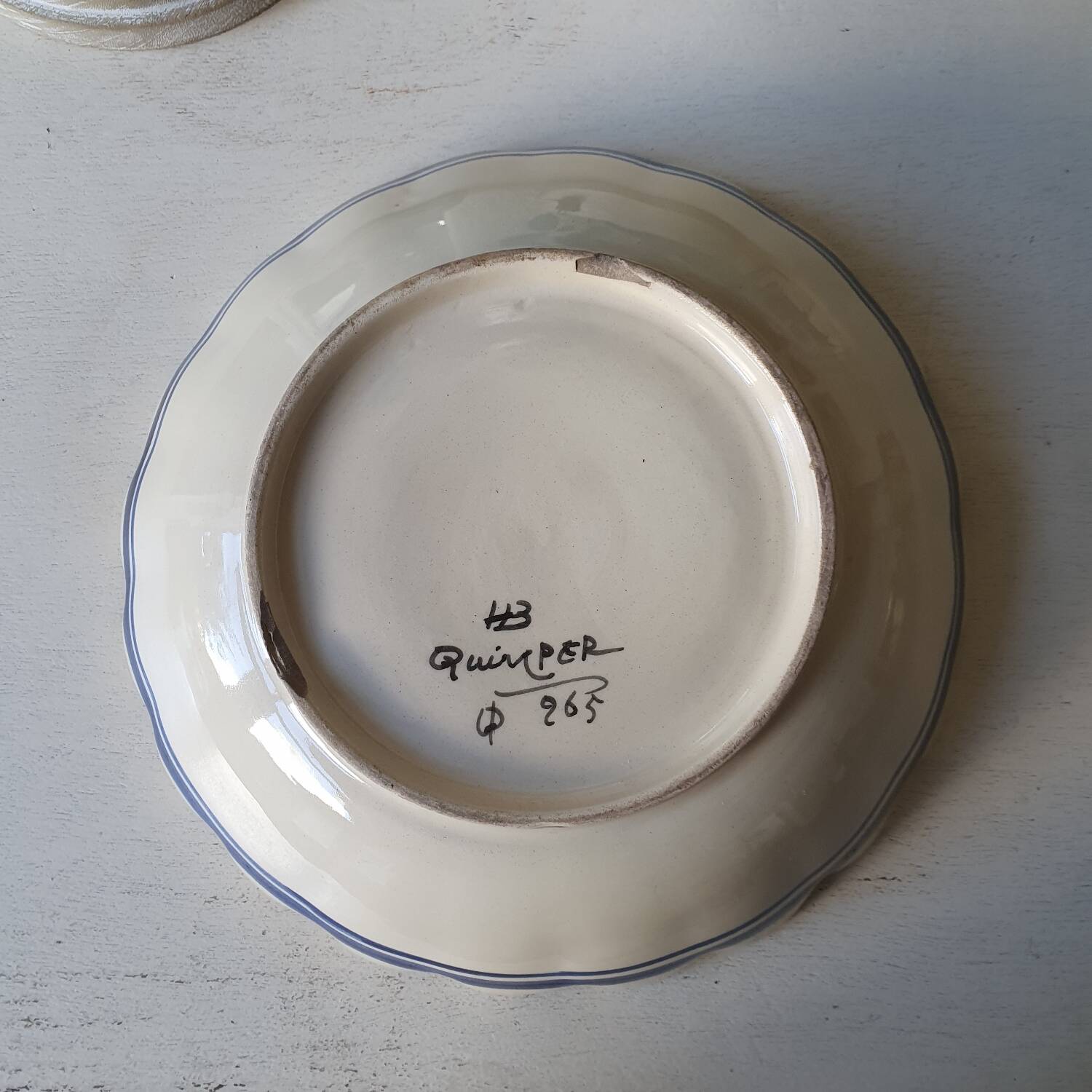 Henriot Quimper Salad Bowl