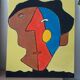 Abstract face painting