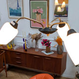 Suspension with 3 tulip lights