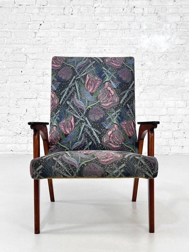 Fauteuil Vintage par Louis Van Teeffelen, 1950s