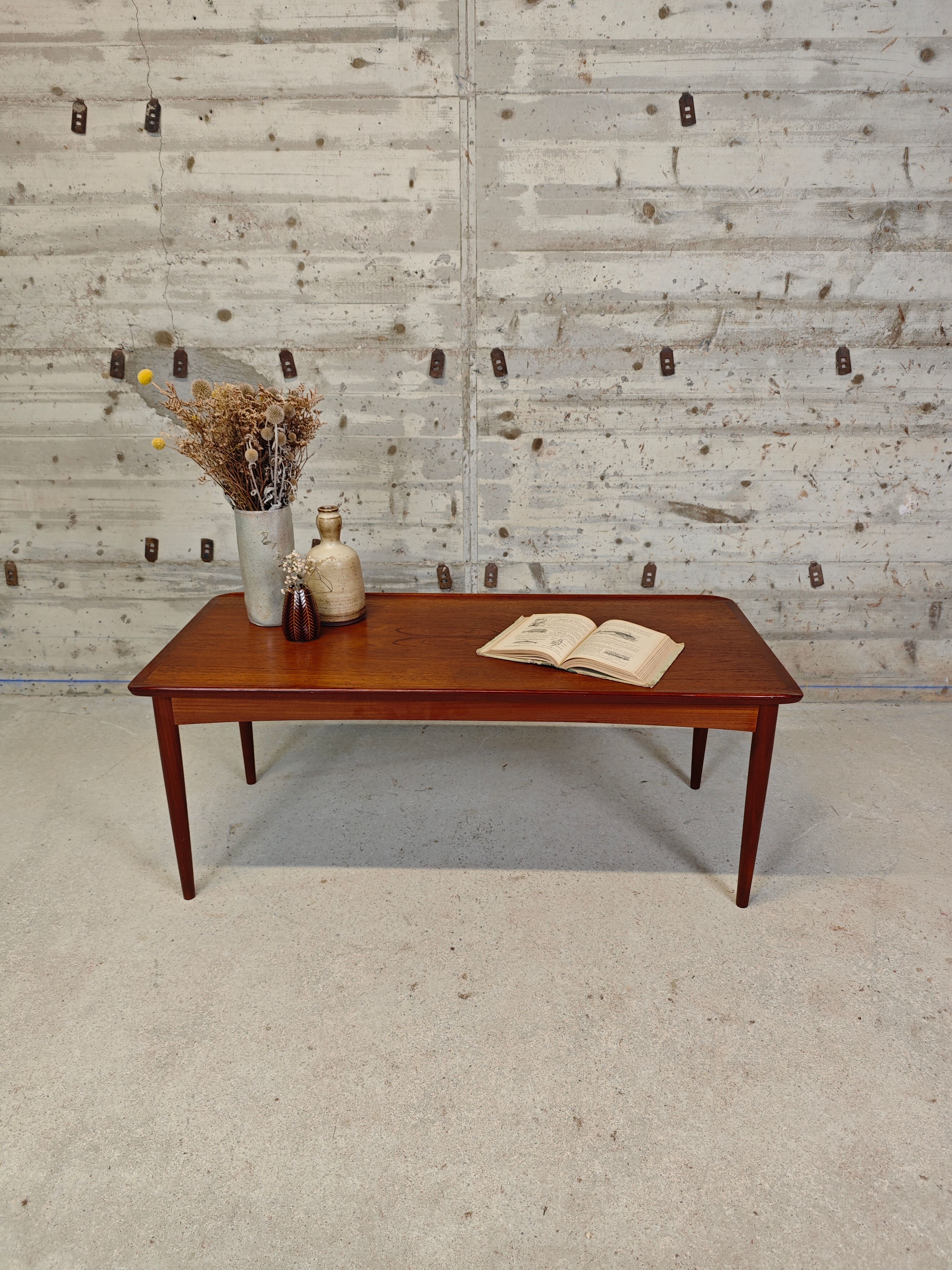Danish coffee table in teak