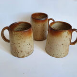 J P sandstone cups