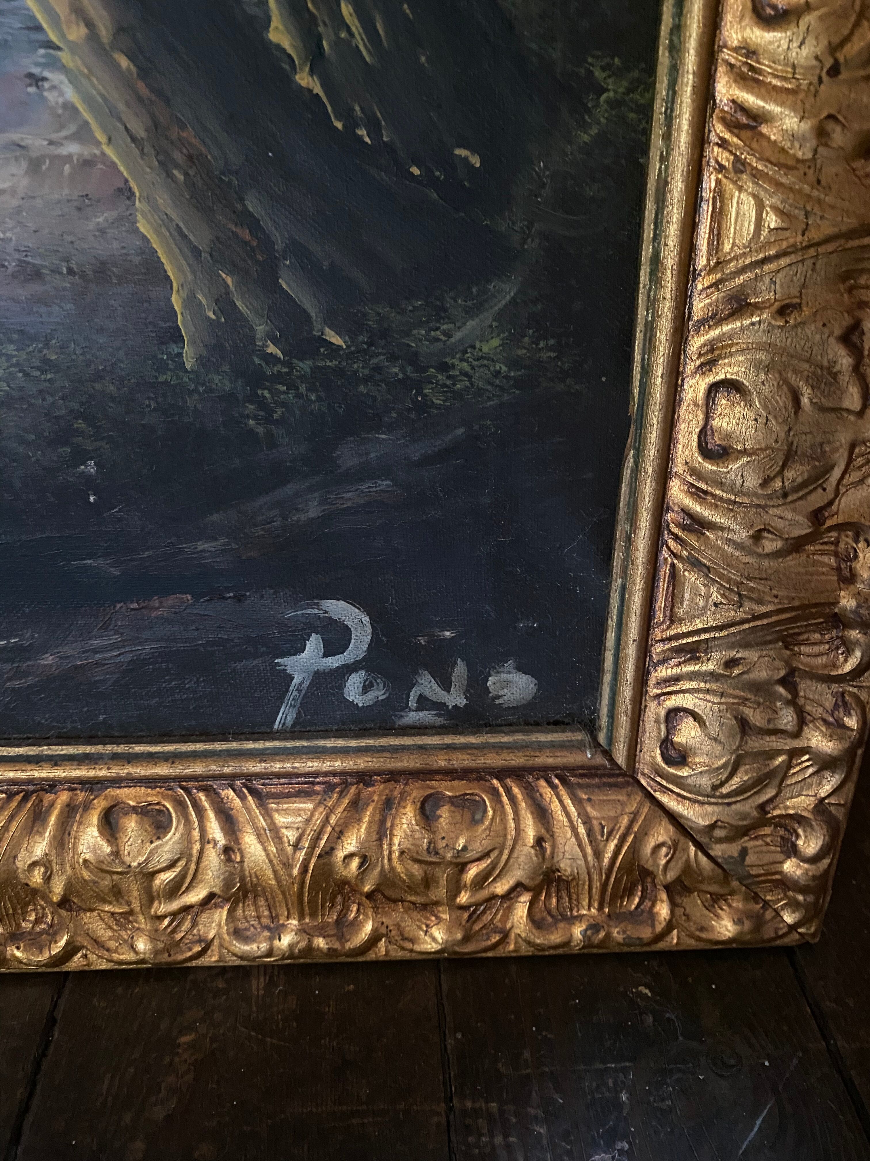 Large painting painting