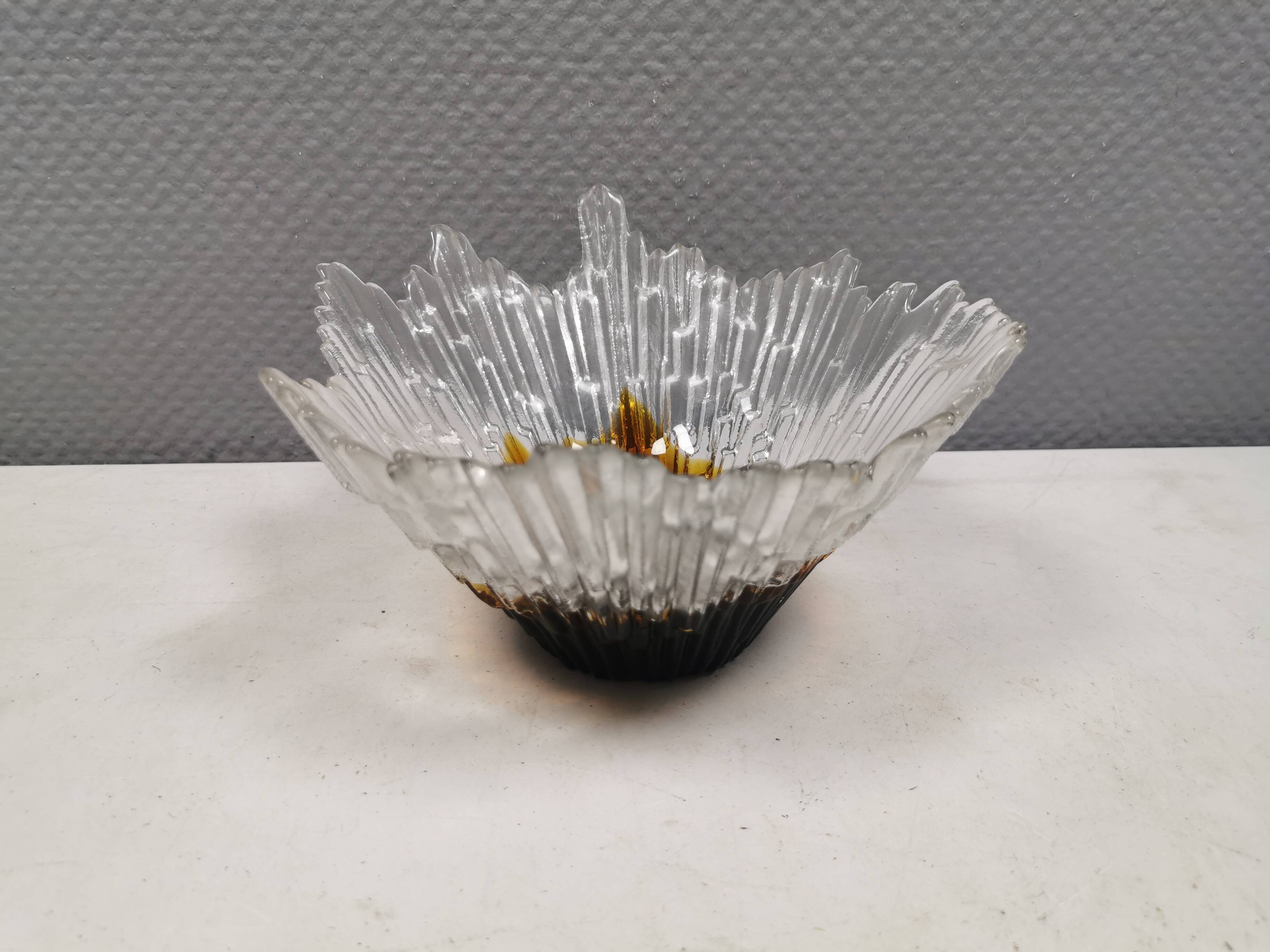 TAUNO WIRKKALA, ‘REVONTULET’ GLASS BOWL, HUMPPILA FINLAND