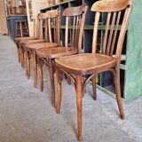 Old bistro chairs