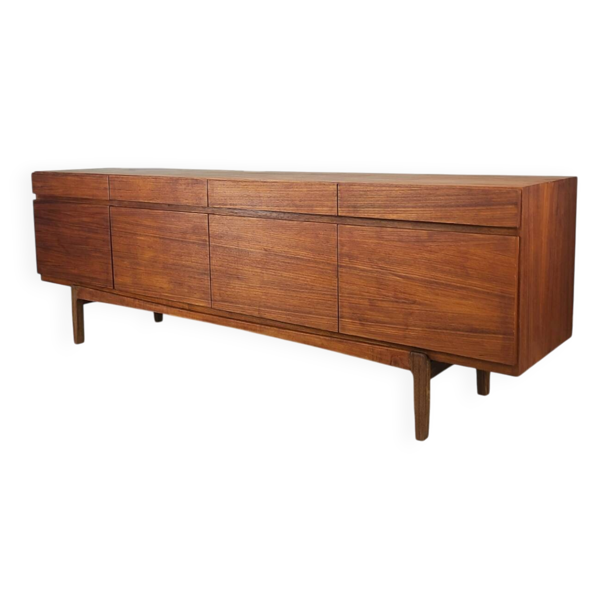Enfilade danoise design Ib Kofod Larsen teck vintage années 1960 scand