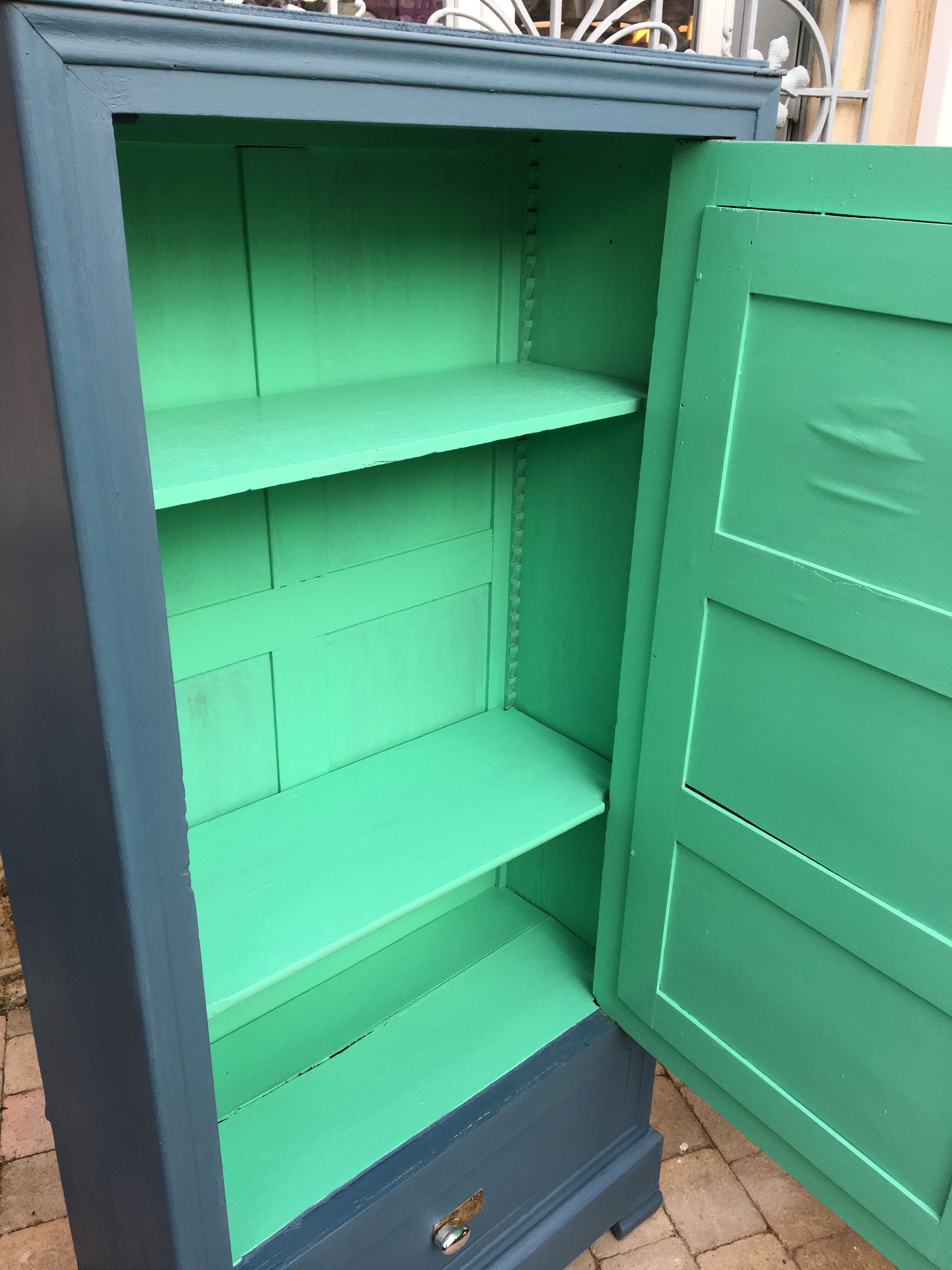 Armoire parisienne miroir