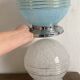 Clichy glass ball ceiling light in Art Deco style