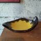 Large solar-shaped ceramic bowl, France, 1950s-1960s.