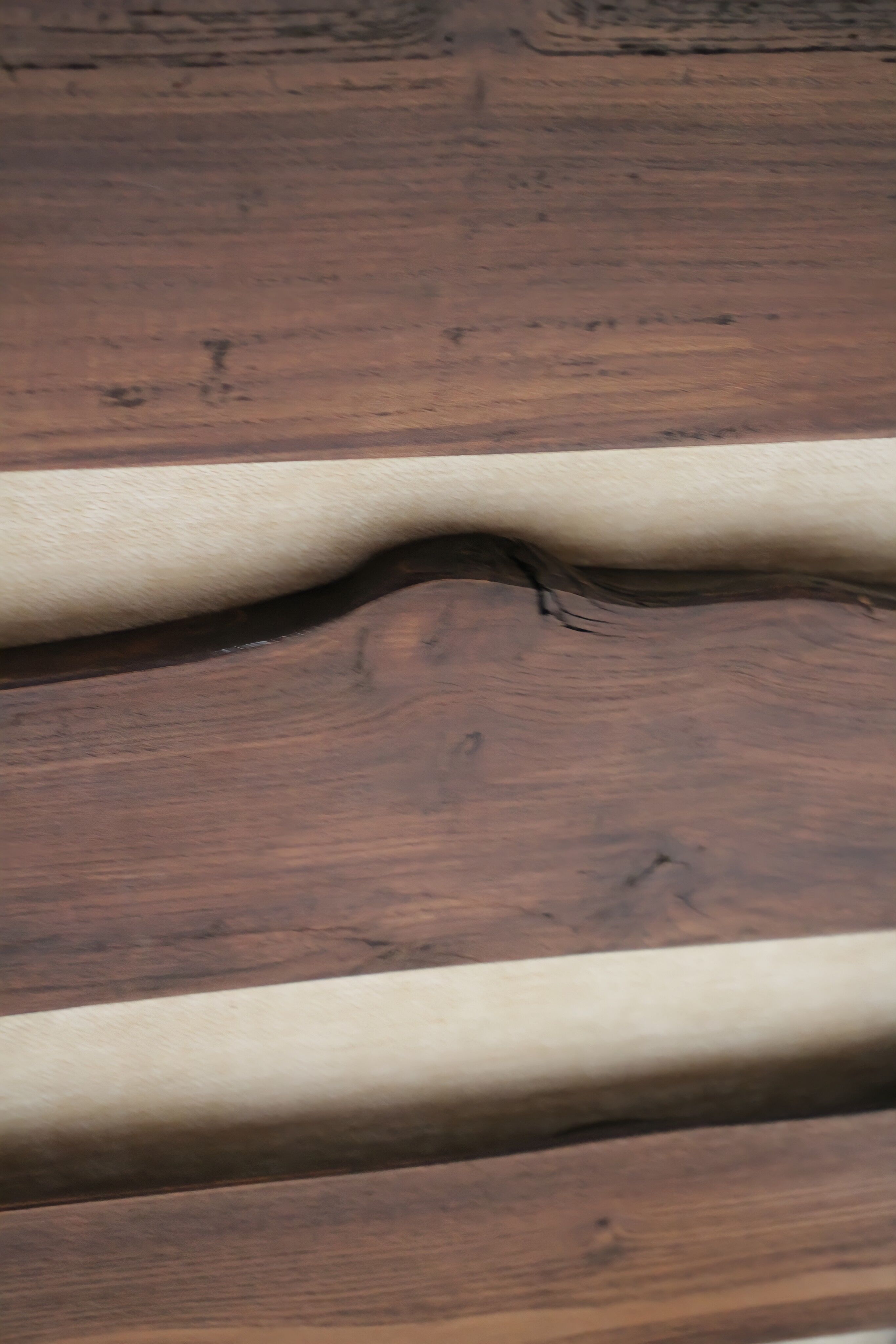 Brutalist elm armchair 1960