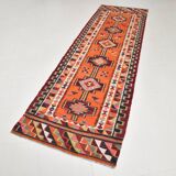 3x10 Vintage Kilim Runner Rug, 94x304Cm