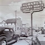 Art photography "Daytona Beach, 1943 – America in the Window"