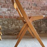 Set of four theatre chairs 1960