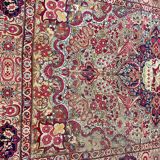 Nice old Persian kirman carpet wash 138x203 cm