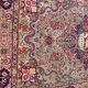 Nice old Persian kirman carpet wash 138x203 cm