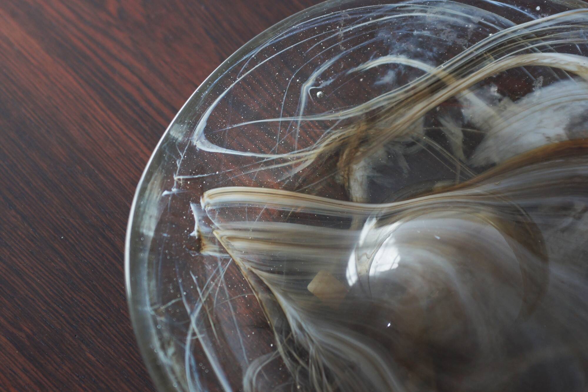 Danish Glass Model 868 Bowl by Michael Bang for Holmegaard, 1970s