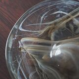 Danish Glass Model 868 Bowl by Michael Bang for Holmegaard, 1970s