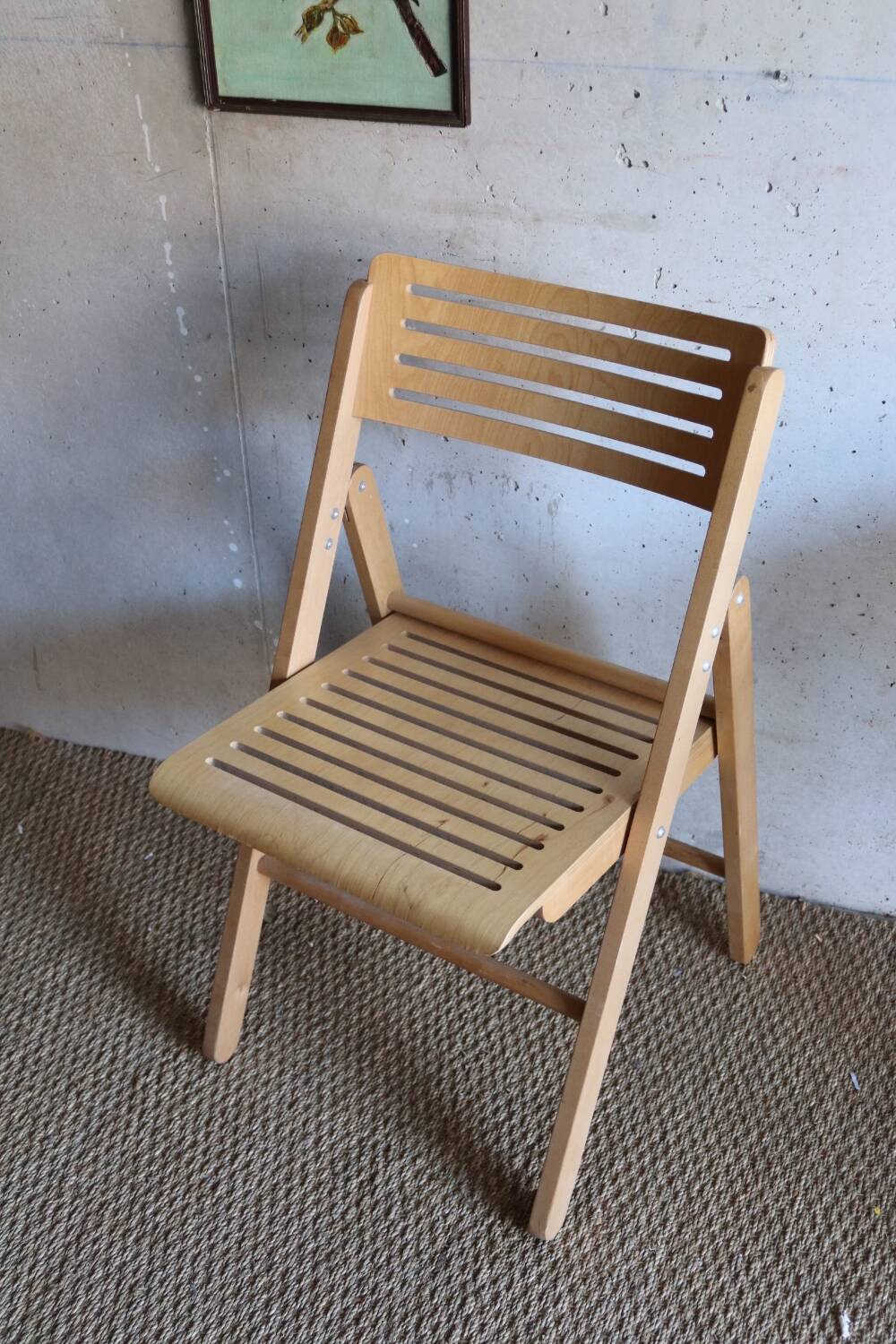 Scandinavian folding chair from the 60s/70s