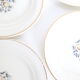 Dessert plates, set of 10, Ceranord Saint Amand