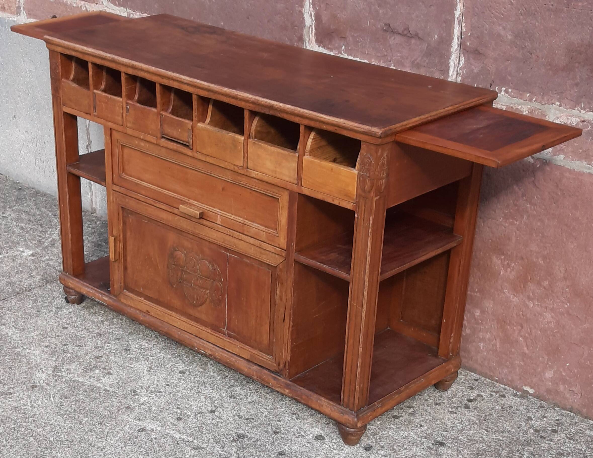 1950s restaurant serving trolley (serving console or coffee cabinet)