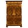 Secretary with a drop-leaf in walnut burl – Louis-Philippe period