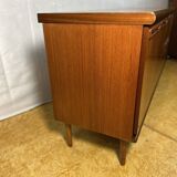 Buffet rétro vintage en teck du milieu du siècle par Meredew 1970