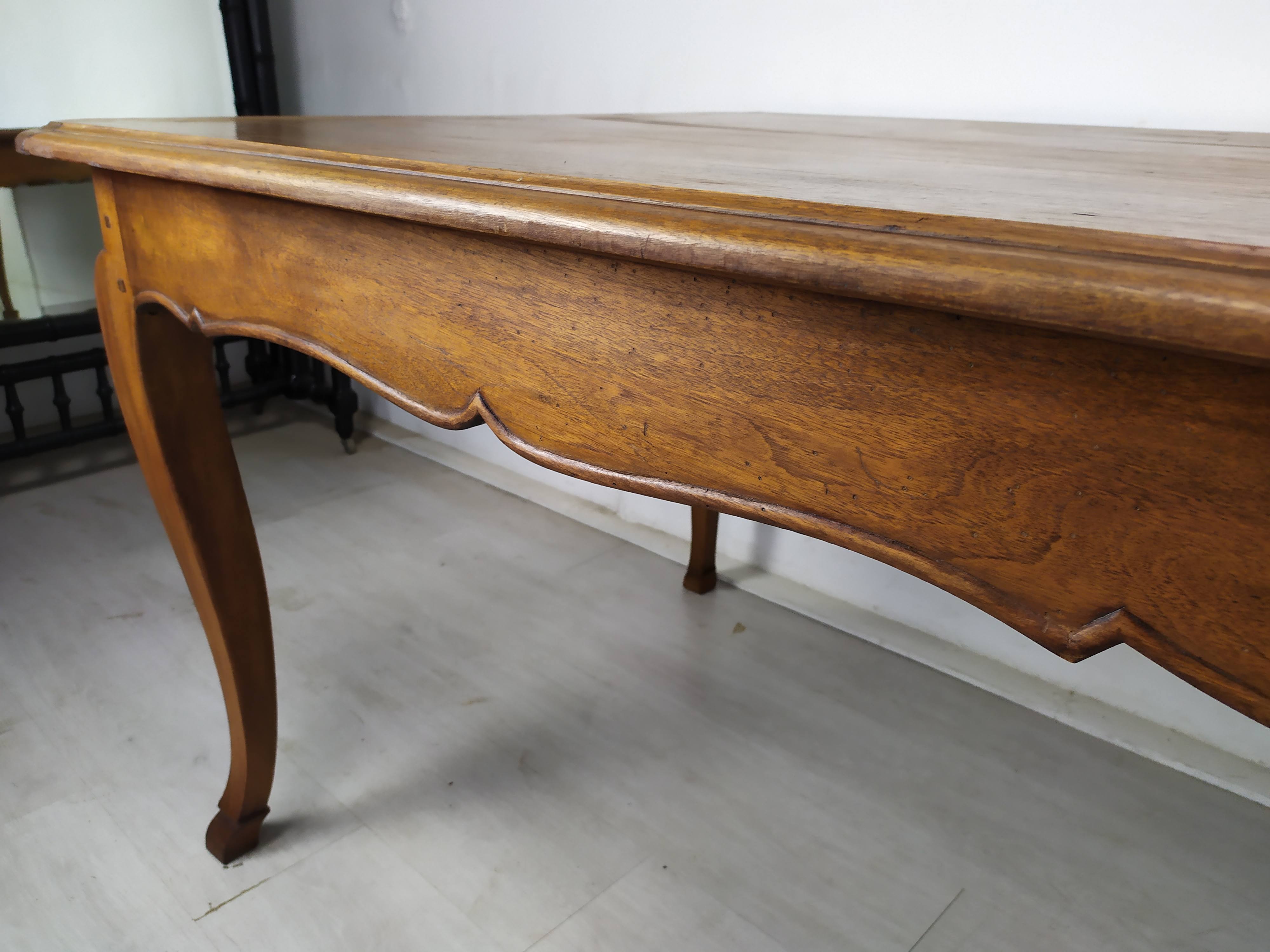 Louis XV walnut table