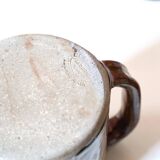 Set of 4 mugs in Migeon sandstone, La Borne, 60s