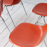 Set of 4 side chairs by Charles & Ray Eames for Herman Miller