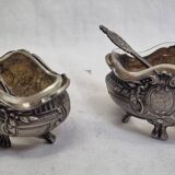 Late 19th century Medici salt cellars