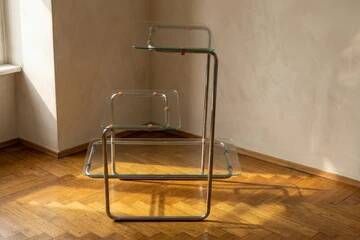 Flower stand, art deco style, bentwood, Thonet B 136 by Emile Guyot, 1930s