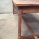 Old solid wood dining table
