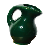 Pitcher from the 50s in green earthenware