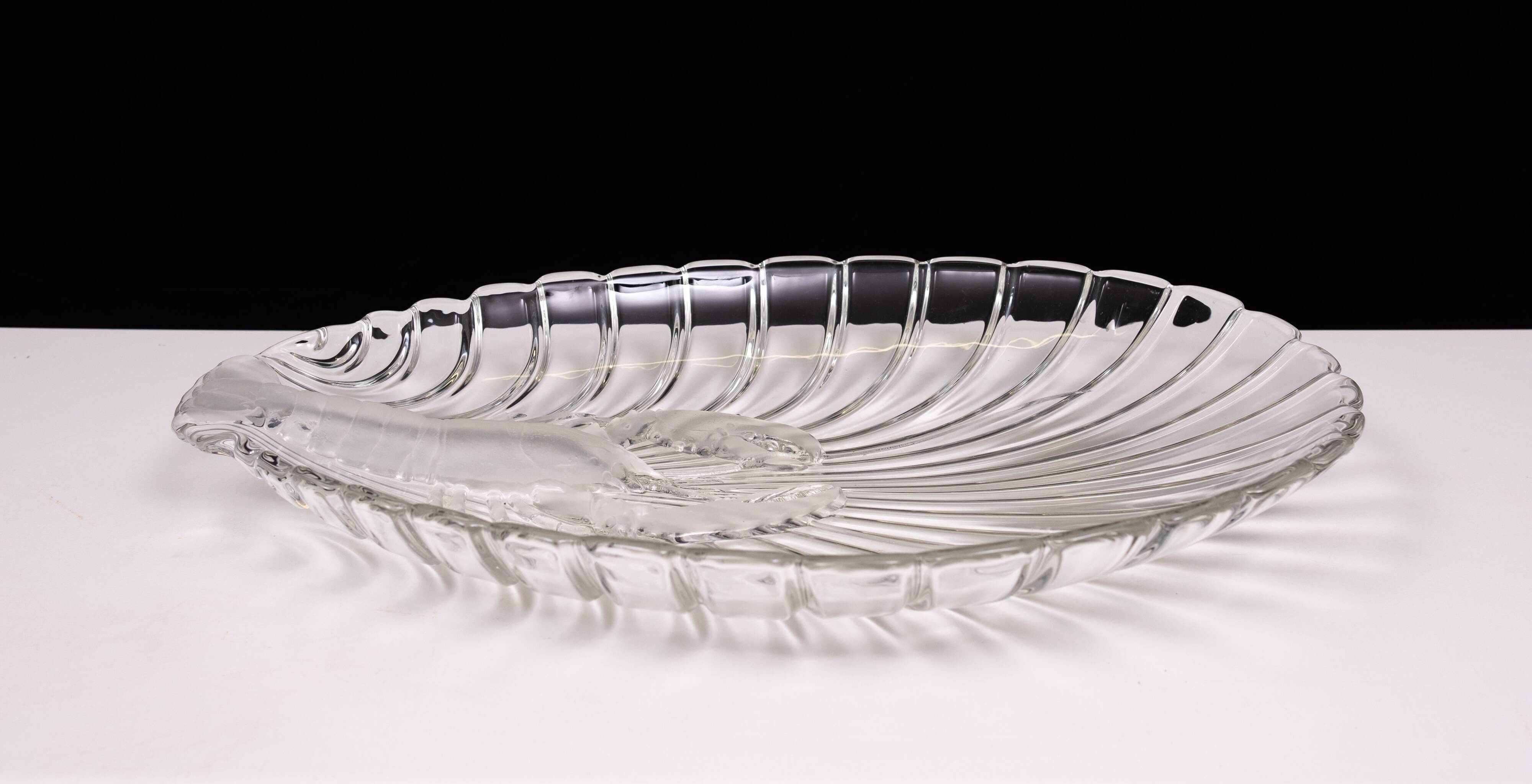 Large Walther Glas - Lobster dish - Crystal