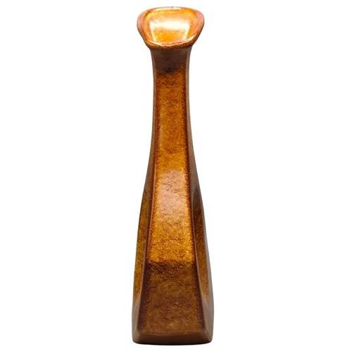 Sculptural ceramic vase by Roberto Rigon for Bertoncello, Italy, 1970s.