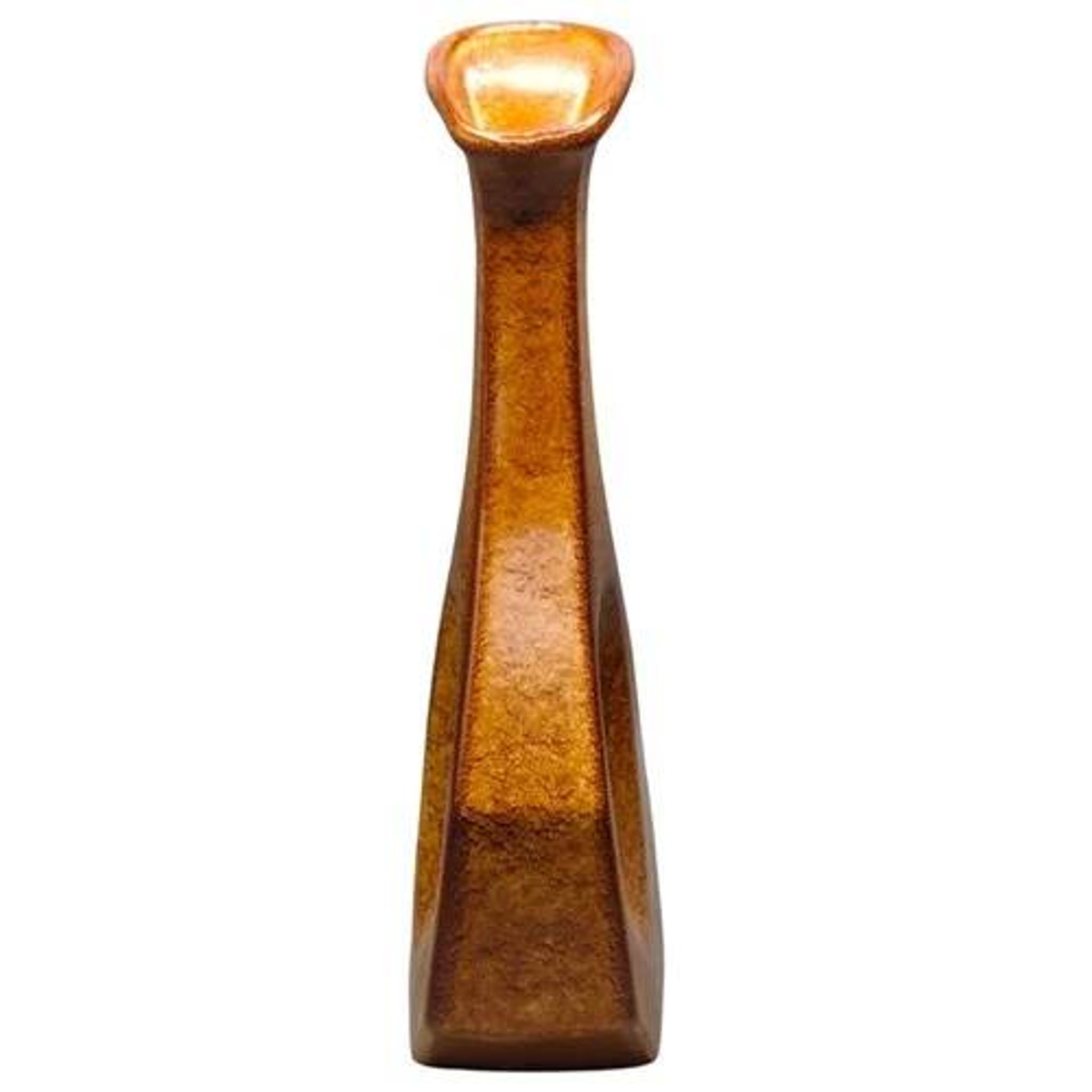 Sculptural ceramic vase by Roberto Rigon for Bertoncello, Italy, 1970s.