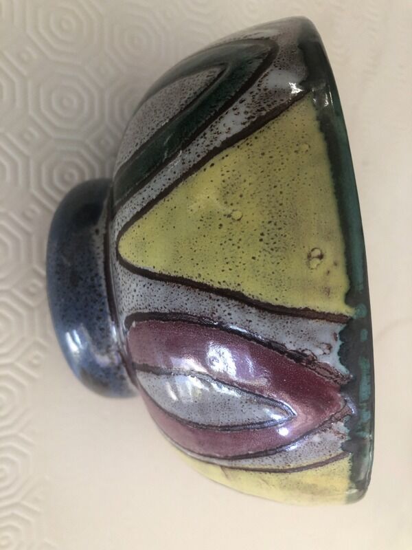 2 vintage 70s Vallauris bowls