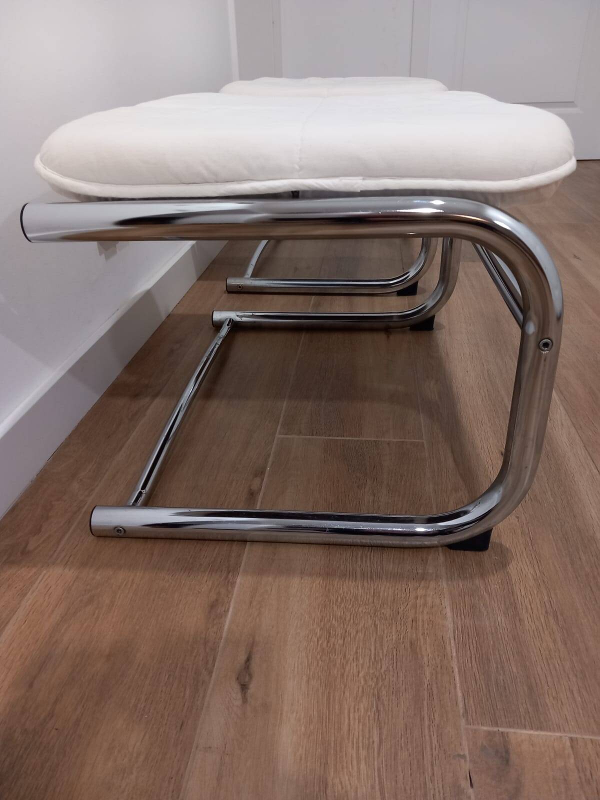 Pair of 1970s Bauhaus style footstools