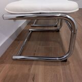 Pair of 1970s Bauhaus style footstools