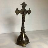 Ancien crucifix en zamac Belgium