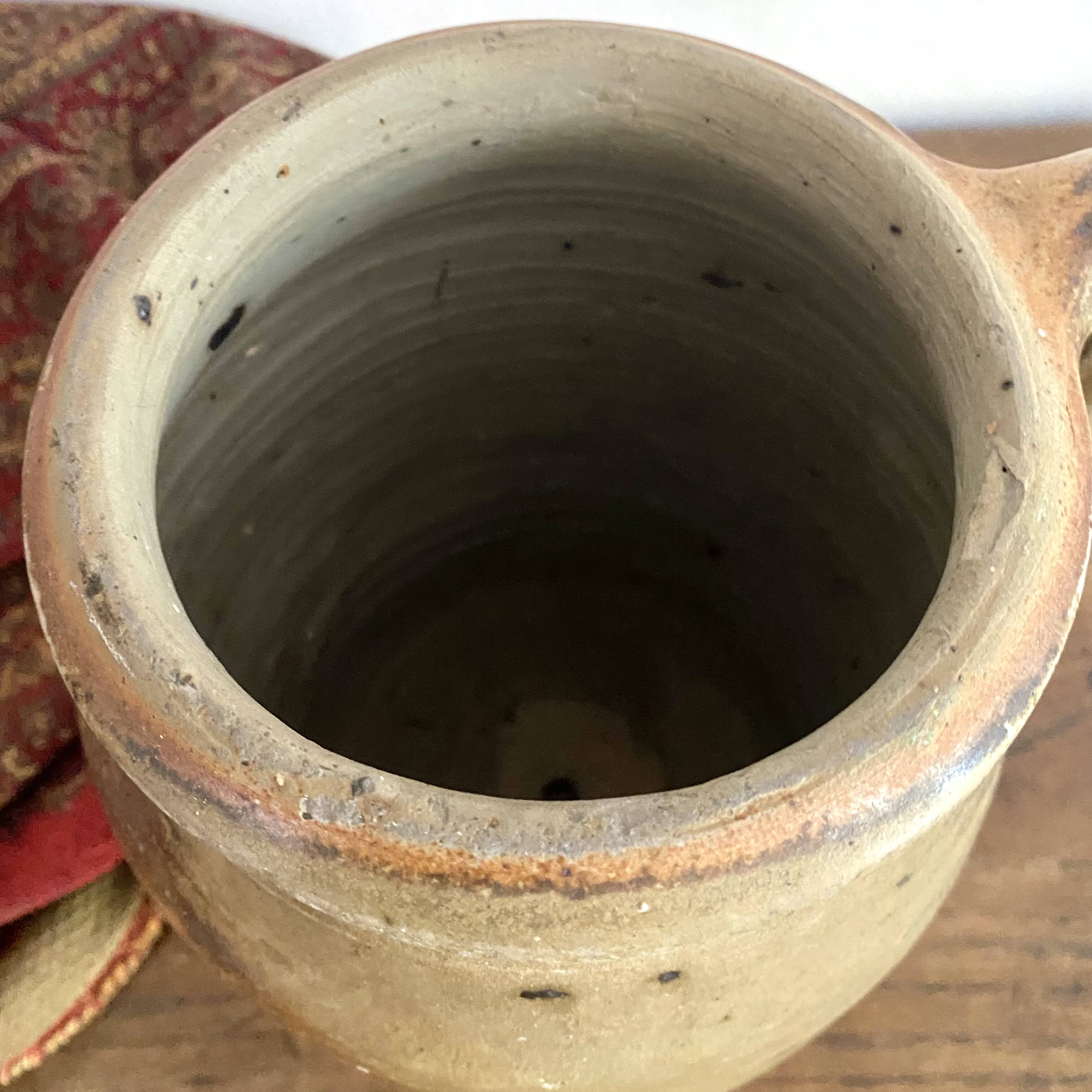 Old terracotta pot H25 cm